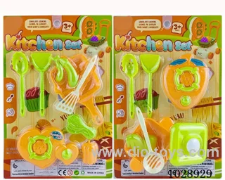 Kitchen set 2sets mixed loading in blister card