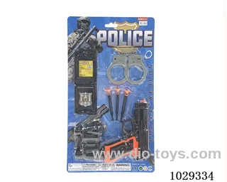 police set in blister card