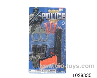 police set in blister card
