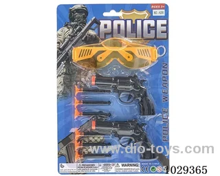 police set in blister card