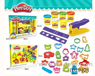 color mud set toys in window box