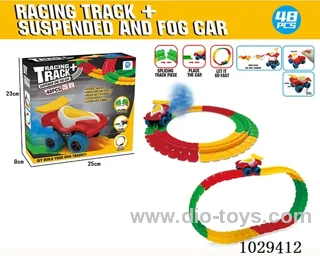 Spray  car & variable track in color box