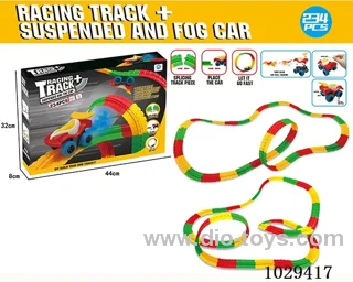 variable track with car in color box