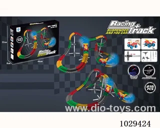 variable track with car & Light stand in color box