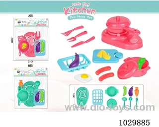 kitchen ware 2sets mixed loading in PVC bag