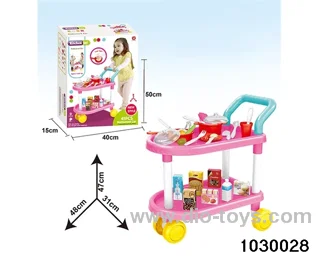 Push Cart Dining Table in color box