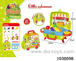 Fruit cart in paper card