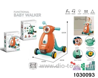 Toddler with light music in color box