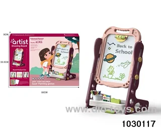 Magnetic drawing board in color box