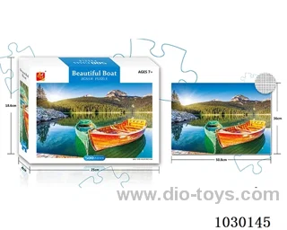 500PCS  Puzzle toy in color box