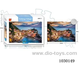 500PCS  Puzzle toy in color box