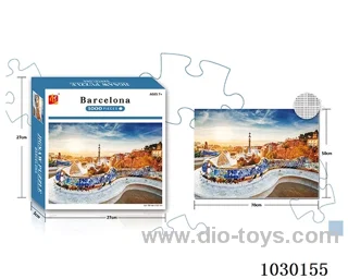 1000PCS  Puzzle toy in color box