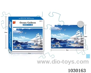 1000PCS  Puzzle toy in color box