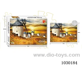 1000PCS  Puzzle toy in color box
