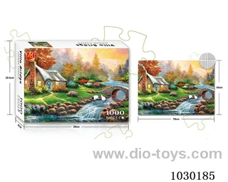 1000PCS  Puzzle toy in color box