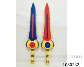 electric  gun with light& music 2 color mixed loading without battery