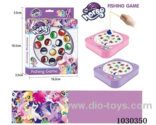 Electric fishing toy 2 color mixed loading in window box