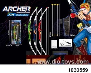 1:1.5 simulation bow and arrow in color box