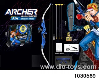 1:1.5 simulation bow and arrow in color box