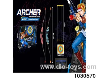 1:1.5 simulation bow and arrow in color box