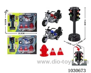 Sound and light traffic lights &car include battery