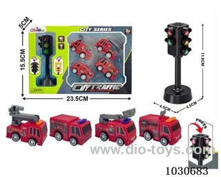 Sound and light traffic lights &car include battery