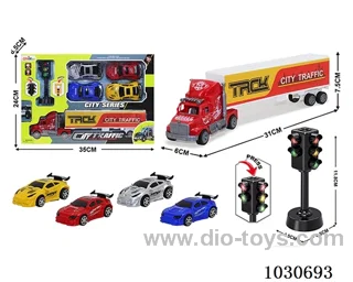 Sound and light traffic lights &car include battery