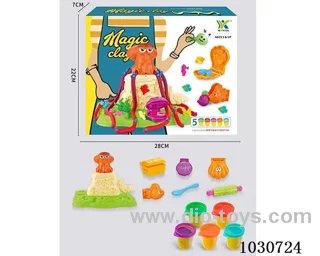 color mud set in color box