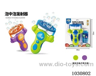 electric  2 in 1 Bubble Machine with  Automatic bubbling
