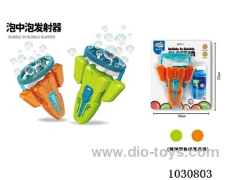 electric  2 in 1 Bubble Machine with  Automatic bubbling