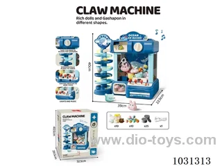 electric Doll machine with light&music 4color mixed loading