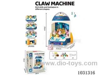 electric Doll machine with light&music 2color mixed loading