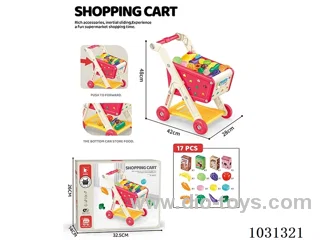 shopping cart with light&music 2color mixed loading