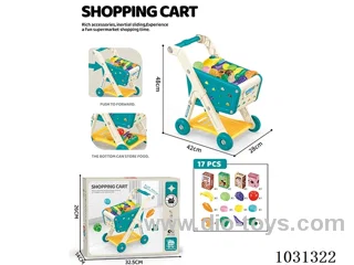 26pcs shopping cart with electric&light&music 2color mixed loading