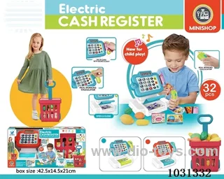Smart cash register with light&sound in display box