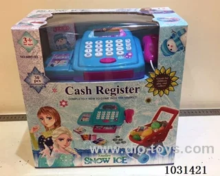 Smart cash register+cart with light&sound in window box