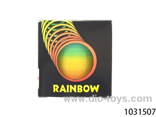 rainbow circle in color box