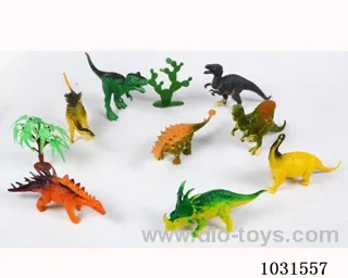 8pcs dinosaur set 6.5 inch  in PP bag with header