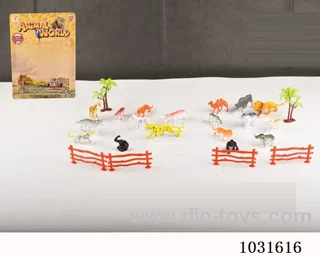 9pcs dinosaur set 2sets mixed loading in blister card
