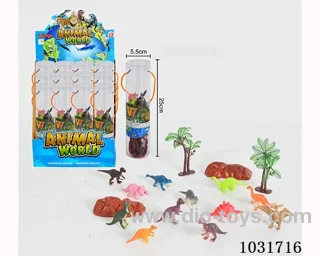 12pcs dinosaur set in display box