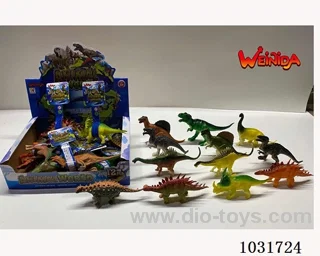 12pcs dinosaur set in display box