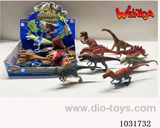 8pcs animals set in display box