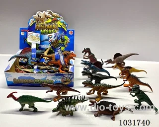 12pcs dinosaur set in display box
