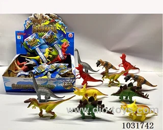 12pcs dinosaur set in display box
