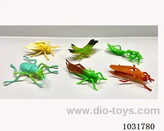 6pcs animals set in PP bag with header