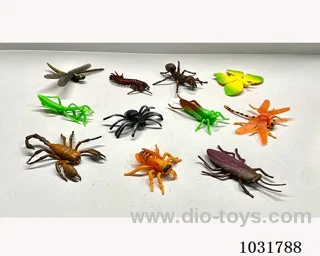 11pcs animals set in PP bag with header