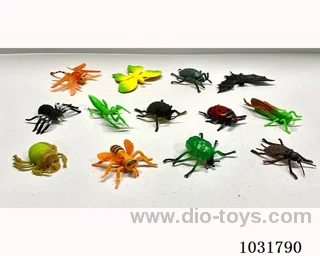 13pcs animals set in PP bag with header