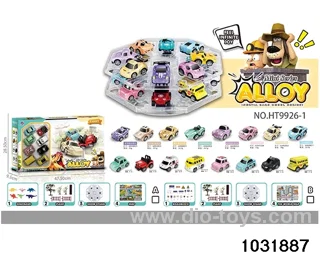 Alloy car in 16pcs display box
