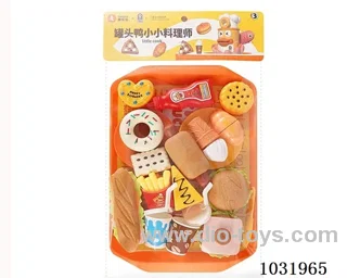 Food set in poly bag header