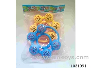 Cartoon baby rattles in opp bag
